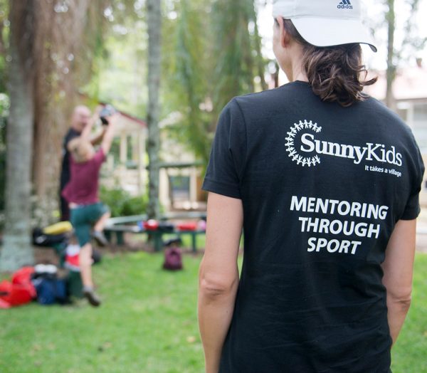 SunnyKids Mentoring through Sport Program at Buderim Mountain State School, funded through a Buderim Foundation grant
