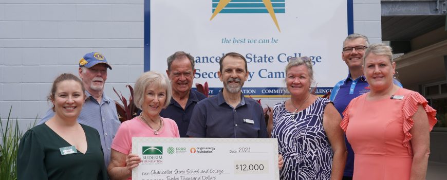 Buderim Foundation back to school voucher presentation 1