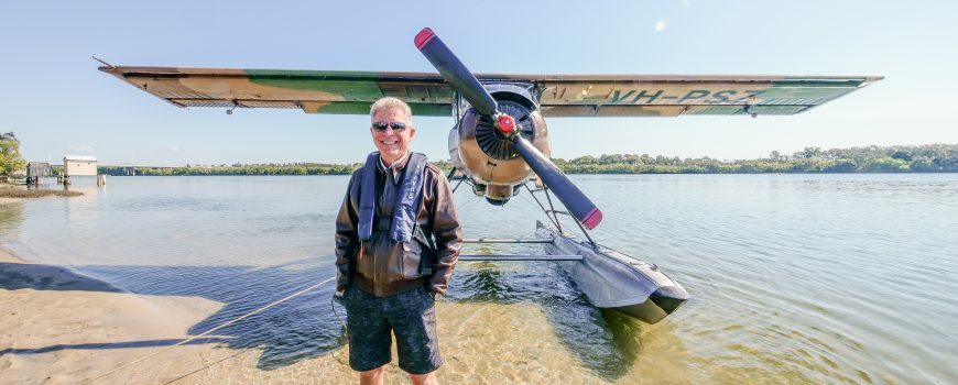 Paradise-Seaplanes-owner-and-pilot-Shawn-Kelly-with-Willy