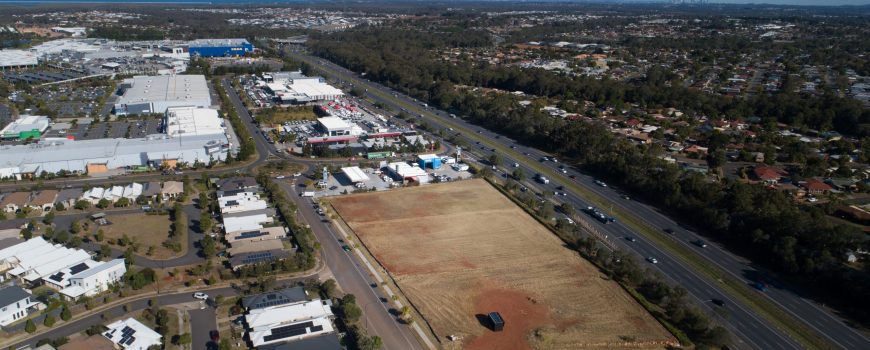 Site of the new Sunshine Mitre 10 North Lakes Store